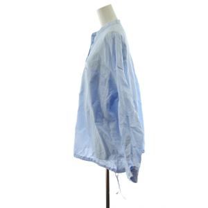 JOURNAL STANDARD 25SS ハードマンズリネンコットンスキッパーシャツ ブラウス 長袖 水色 ライトブルー 25050400906110