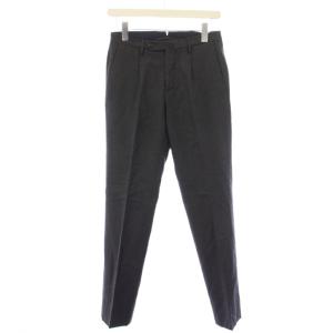 SLIM FIT SUPER 100's パンツ スラックス ウール 42 グレー 1645R /TK