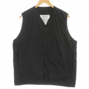 HIGH LOFT JACKET PRIMALOFT LINER VEST ベスト M 黒 ブラック Vネック