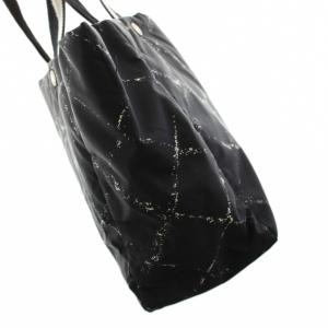 CHANEL 旧トラベルライン トートバッグ ブラック
