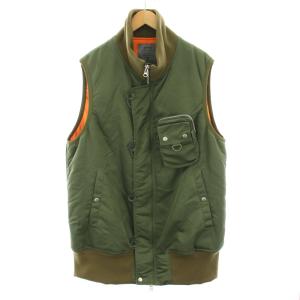 ヨウジヤマモト Nylon Oversize Padded Vest
