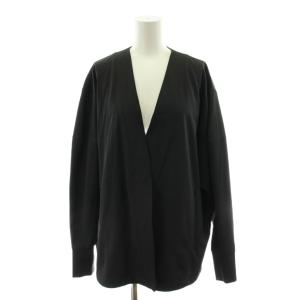 24SS ラッシュガードジャケット ノーカラージャケット 1 黒 ブラック 16122-4162 /AN29