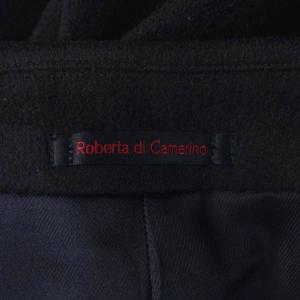 ROBERTA DI CAMERINO コート カシミヤ A6-106 ネイビー