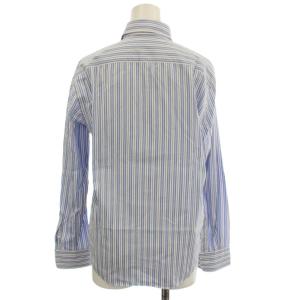 RALPH LAUREN シャツ ブラウス 長袖 ストライプ柄 2 水色 ライトブルー 2C00430 /G