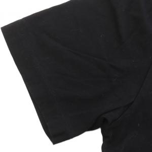 PAUL SMITH Tシャツ L 黒 ブラック 抽象柄 半袖 ラウンドネック /AU