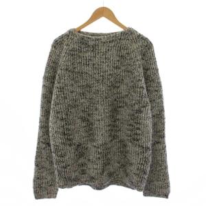 22AW WOOL BABY ALPACA MIX RIB KINT P/O