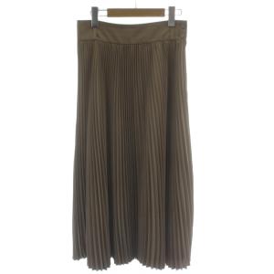 PLEATED SKIRT プリーツスカート 2 ベージュ プリーツ ロング丈 202-14043 021