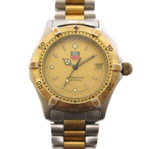 プロフェッショナル 200M クオーツ 腕時計 3針 ゴールド シルバー 964.013