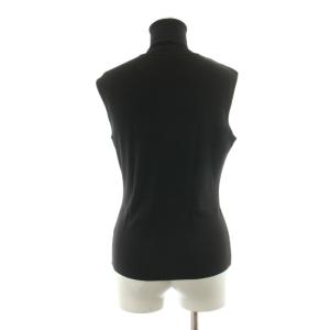 FOXEY KIYASE Tank ニット タートルネック 40 ブラック 26409