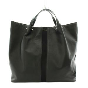あかね　DIESEL ブラックレザー ハンドバッグ ディーゼル ハンドバッグ レザー 黒 ブラック /AN52（2026/04/02買取） - DIESEL