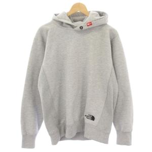 ビックフーディー BIG HOODIE パーカー スウェット ロゴ刺繍 プルオーバー 裏起毛 長袖 L