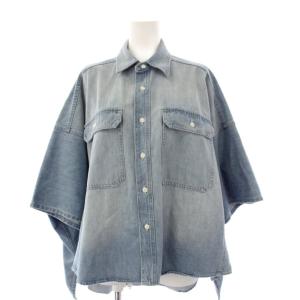 25SS DENIMドルマンシャツ F  WGD1051204A0001