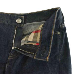 BURBERRY LONDON デニムパンツ ジーンズ クロップド 44 紺 ネイビー /YM