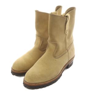 RED WING 25年製 9-inch Pecos ホーソーン アビレーン ショートブーツ スエード US8.5E