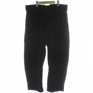 CORDUROY CLASSIC PANTS L ブラック