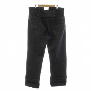 Nigel Cabourn レイルマンデニムパンツ 34 ネイビー ボタンフライ 80020050225