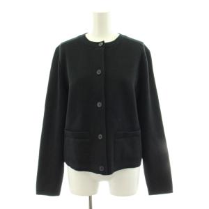 24AW BOLTON JULIA カーディガン コットン カシミヤ混 40 黒 ブラック 4303725