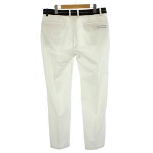 LANVIN SPORT スラックス パンツ 88 白 ホワイト /GP