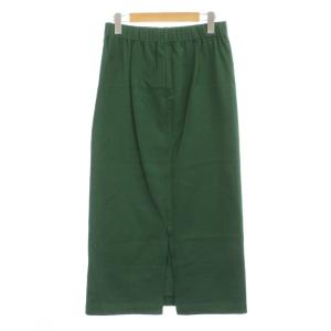 IENA タグ付き スカート 38 緑 グリーン タイト ロング /GP
