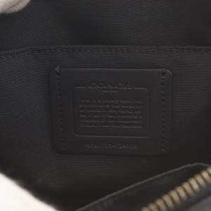 COACH ショルダーバッグ ハンドバッグ 2way レザー 紺 ネイビー 白 ホワイト F24589 /AN12