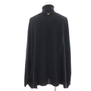 MUSE de Deuxieme Classe 20SS MILLENNIUM タートルネック ワイドプルオーバー ニット カットソー 薄手 ウール 長袖