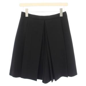 キュロット ショートパンツ ハーフパンツ タック 42 黒 ブラック 36682-NAPFI104L /HN