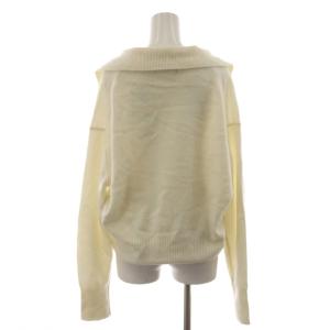 JOURNAL STANDARD 25AW MUSICオープンカラーカーディガン ウール アイボリー 長袖 25080400917240