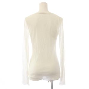 EVERYDAY I LIKE 25AW TOTAN Sheer Tシャツ カットソー 長袖 白 25070500805030 /KH