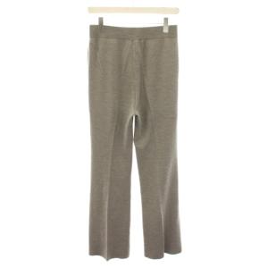 Deuxieme Classe リファインド refined パンツ ニットパンツ フレアパンツ イージーパンツ ウエストゴム 38 グレー