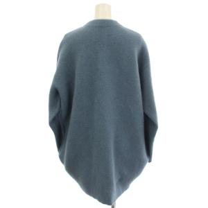 ELENDEEK 23AW BASIC CN RACCOON MIX W CARDIGAN ニット カーディガン 1 青