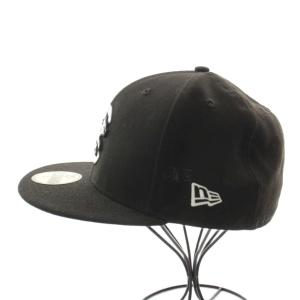 NEW ERA 59FIFTY シカゴ カブス キャップ 野球帽 帽子 ウール 59.6cm 黒 ブラック /KU