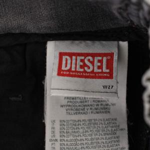 DIESEL D-KROOLEY-NE デニムパンツ ジーンズ ジップフライ W27 グレー /BM