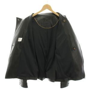 ARTISAN バーンズ＆ファクトリー BURNS & FACTORY ライダース フェイクレザージャケット ダブル L