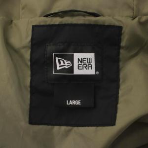 NEW ERA お?いお茶 ナイロンジャケット ウインドブレーカー L 黒 長袖 /GG