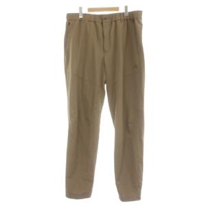 ナイロンパンツ XL ベージュ 長ズボン 無地 /GP