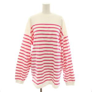 22SS パネルボーダートップ PANEL BORDER TOP Tシャツ ロンT カットソー クルーネック