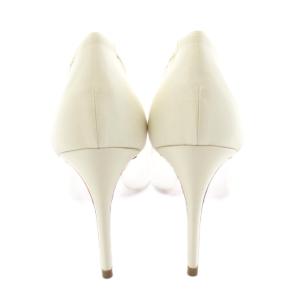 Christian Louboutin NEOALTO 85 パンプス ポインテッドトゥ 総レース 36 白 ホワイト 1170118 /KU