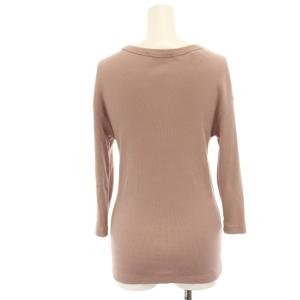 Deuxieme Classe 25SS Dignity Tシャツ カットソー リブ 七分袖 ピンク 25070500709110 /HN
