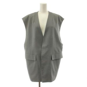 23SS BIG VEST ビッグ ベスト ジレ オーバーサイズ F0 グレー 23SMSJK03 /KU