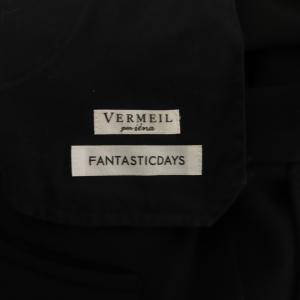 VERMEIL par iena FANTASTICDAYS 22AW テーパードパンツ スラックス 36 黒 ブラック /RR