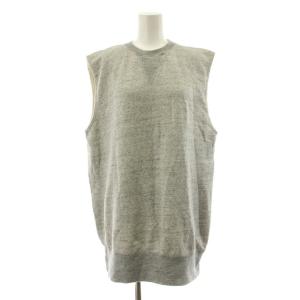23SS SWEAT VEST スウェット ベスト プルオーバー F グレー 23SMSCU01 /KU