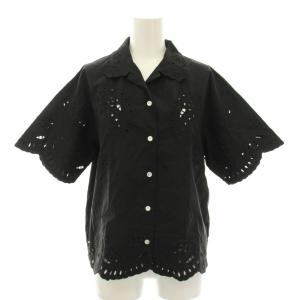 24SS ペイズリーオープンカラーシャツ PAISLEY OPEN COLLAR SHIRT ブラウス
