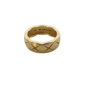 ココクラッシュ ミディアム リング 51 AU750 イエローゴールド