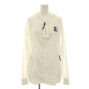 25SS SNZナイロンジャケット SNZ NYLON JACKET アウター フード ロゴ F0 白