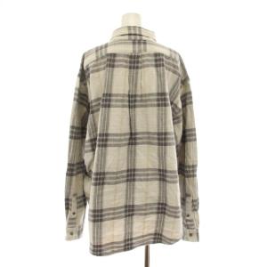 Shinzone 24SS チェックダディーシャツ CHECK DADDY SHIRT ブラウス ボタンダウン 長袖 チェック柄