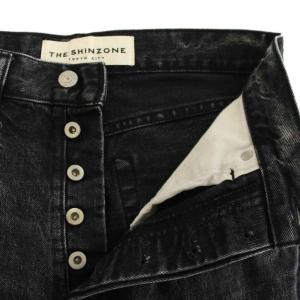 Shinzone 23AW BAGGY JEANS バギー ジーンズ デニムパンツ 32 黒 ブラック 23AMSPA04