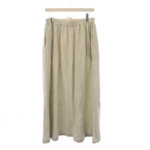JOURNAL STANDARD LUXE スカート ラメ グレー ロング丈 無地 /RK