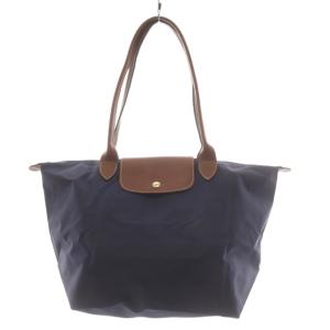 ル プリアージュ L トートバッグ ハンドバッグ ショルダーバッグ ナイロン レザー 紺 ネイビー L1899089556