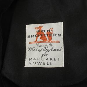 MARGARET HOWELL スカート ウール 1 黒 ブラック 578-5232012 /GP