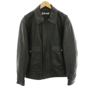 × ナノユニバース 別注 レザージャケット M ブラック 3121045